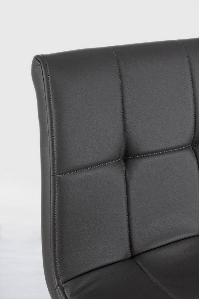SGABELLO BAR BRUCE PU GRIGIO SCURO
