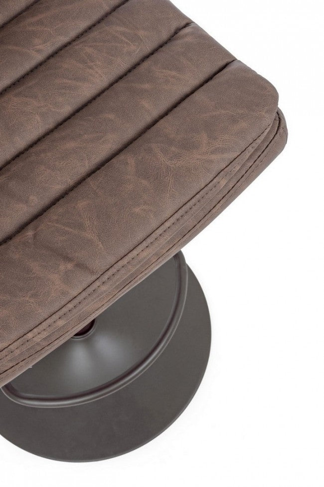 SGABELLO BAR CONNOR MARRONE VINTAGE