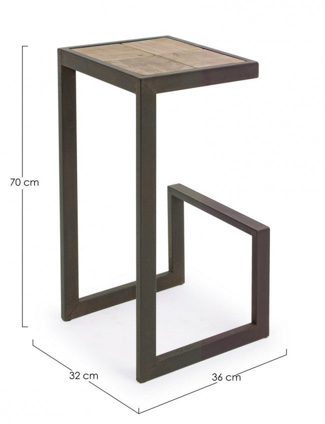 SGABELLO BAR BLOCKS H70