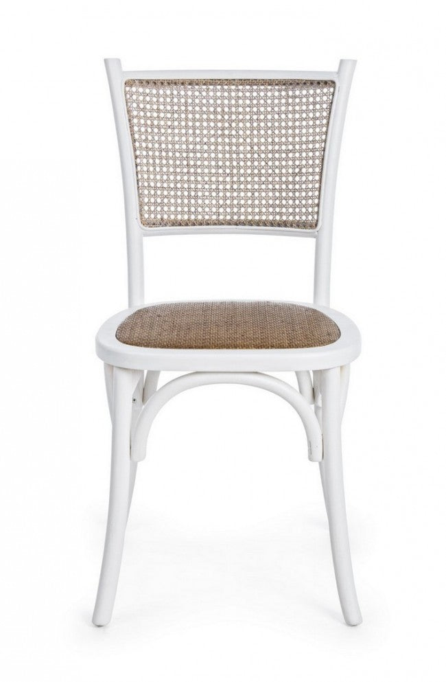 SEDIA CARREL BIANCO