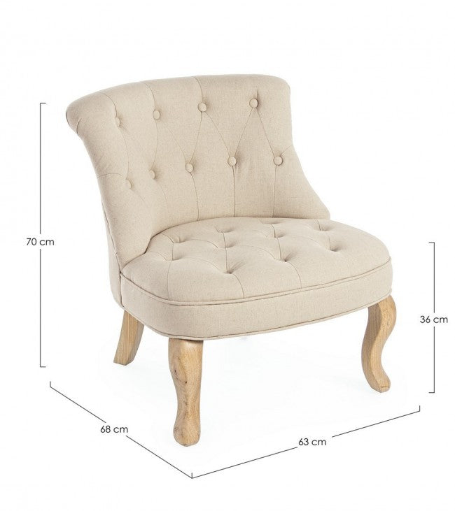 POLTRONA ARLETTE 3288 BEIGE