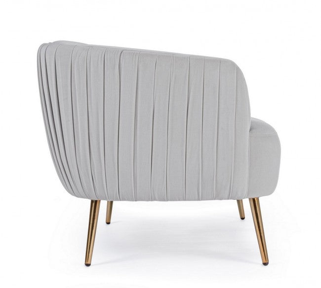 DIVANO 2P LINSAY GRIGIO CHIARO