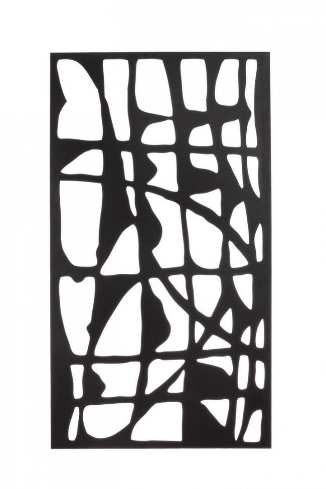 DECORAZIONE PARETE ZAIRA NERO 60X110