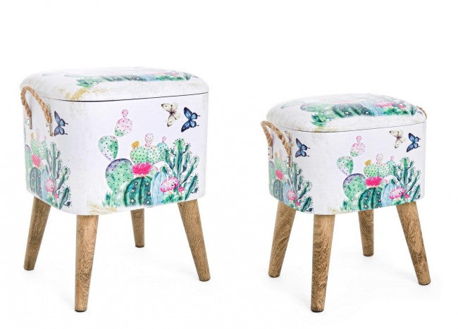 SET2 SGABELLO CONTENITORE FORESTIS B22