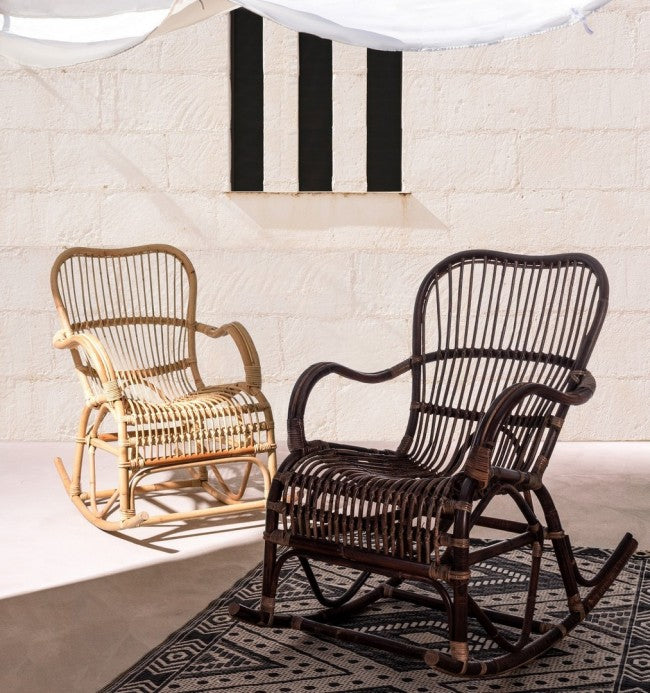 POLTRONA DONDOLO CASIMIRA NATURALE