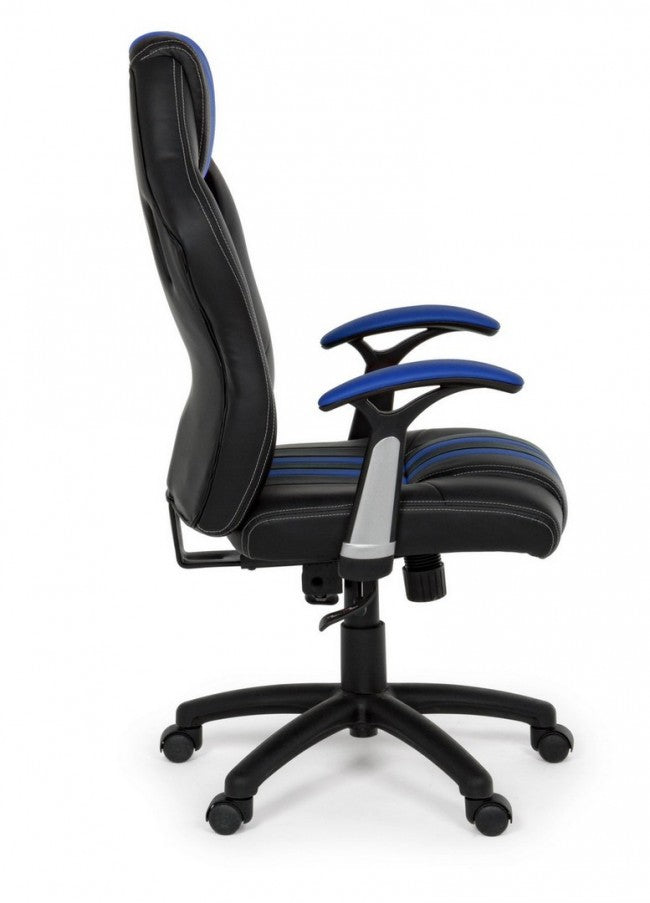 POLTRONA UFFICIO C-BR SPIDER BLU