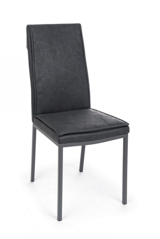 SEDIA SOFIE PU ANTRACITE