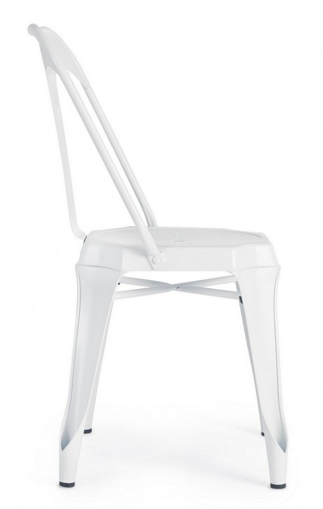 SEDIA MINNEAPOLIS BIANCO