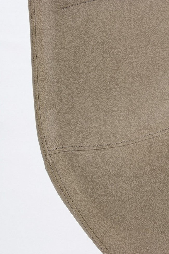 SEDIA ALVA PU TORTORA