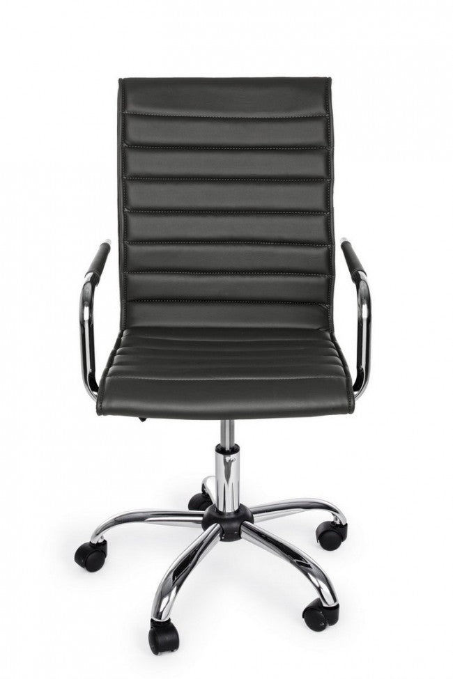 POLTRONA UFFICIO C-BR PERTH GRIGIO SCURO