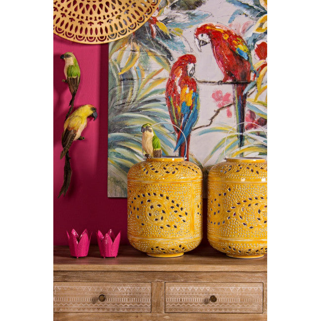 LANTERNA ELEONORE CIL GIALLO S