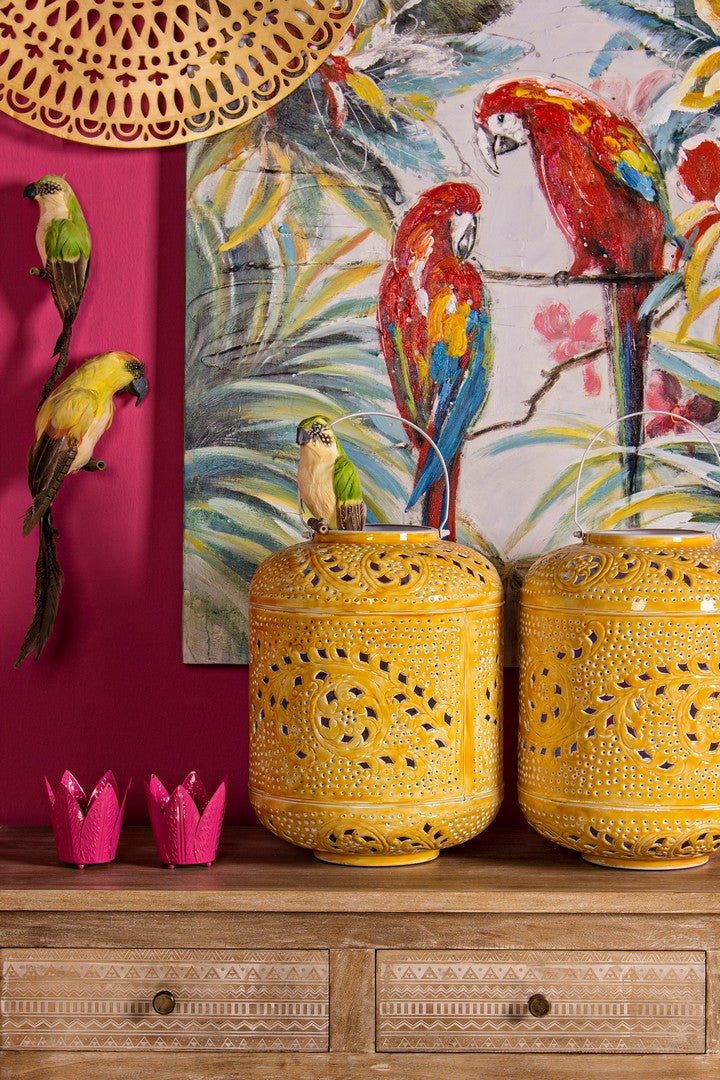 LANTERNA ELEONORE CIL GIALLO S