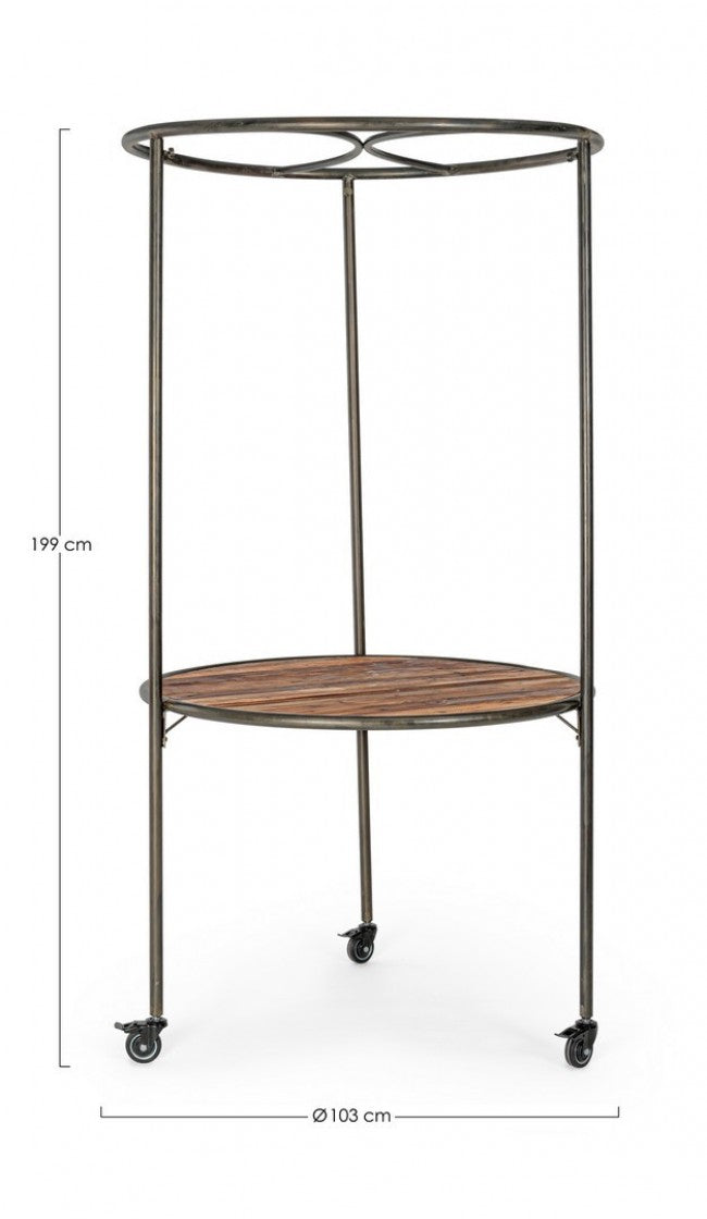 ESPOSITORE C-TETTO C-RUOTE D103X199H