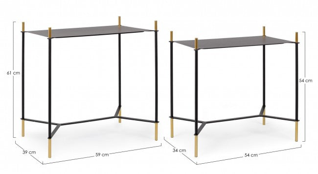 SET2 TAVOLINO ANISHA RETT