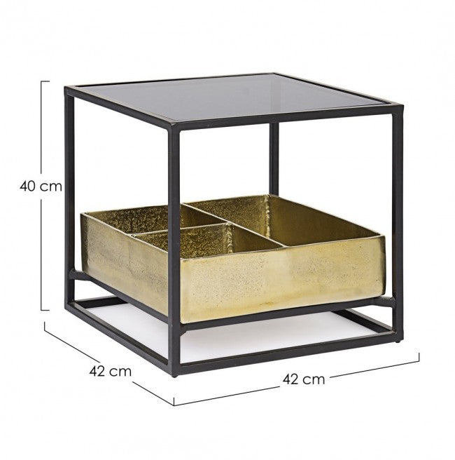 TAVOLINO C-CONTENITORE MAVILA 42X42