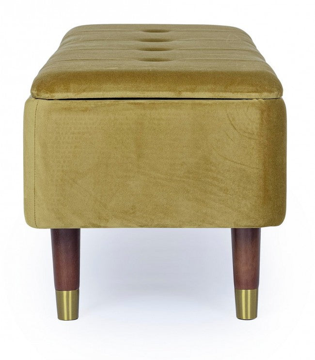 PANCA 2P CONTENITORE KIRA OLIVE