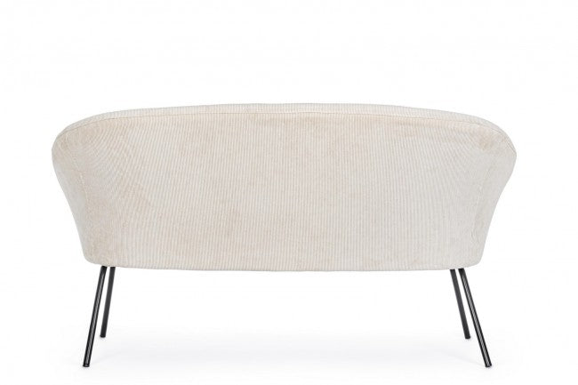DIVANO AIKO VELVET BIANCO