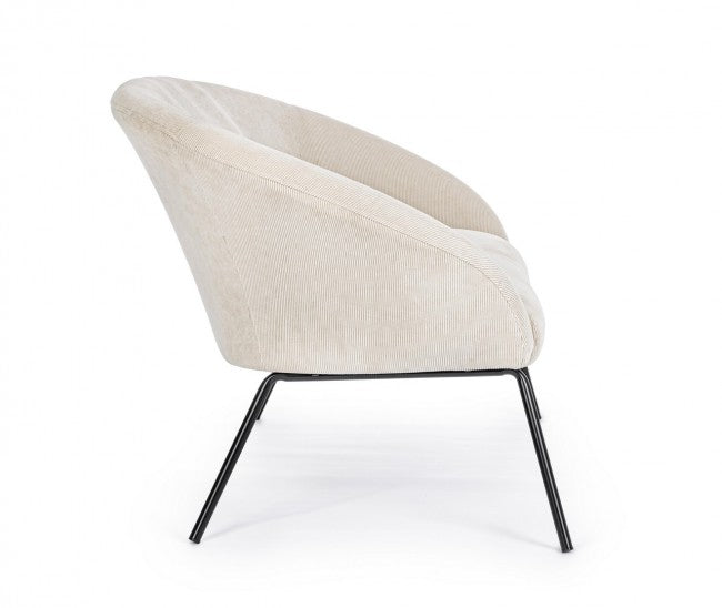 DIVANO AIKO VELVET BIANCO