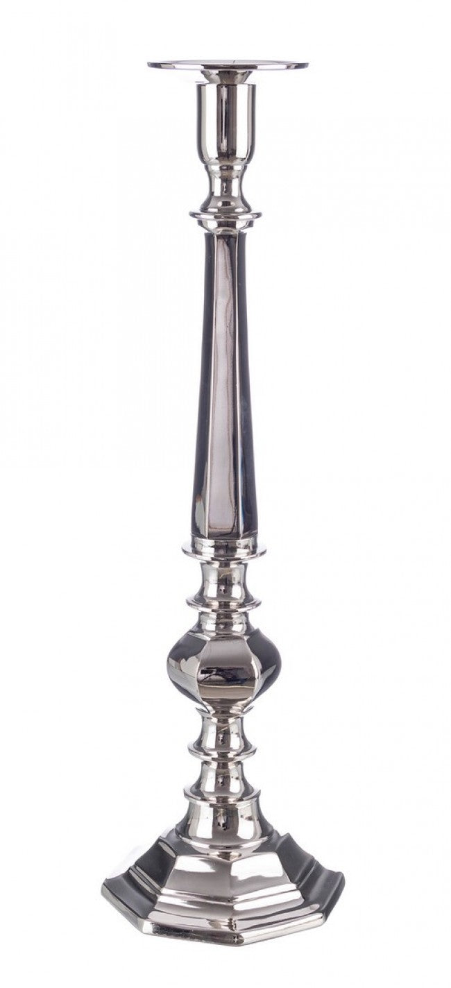 CANDELABRO CHANDANA 1FUOCO ARGENTO H59