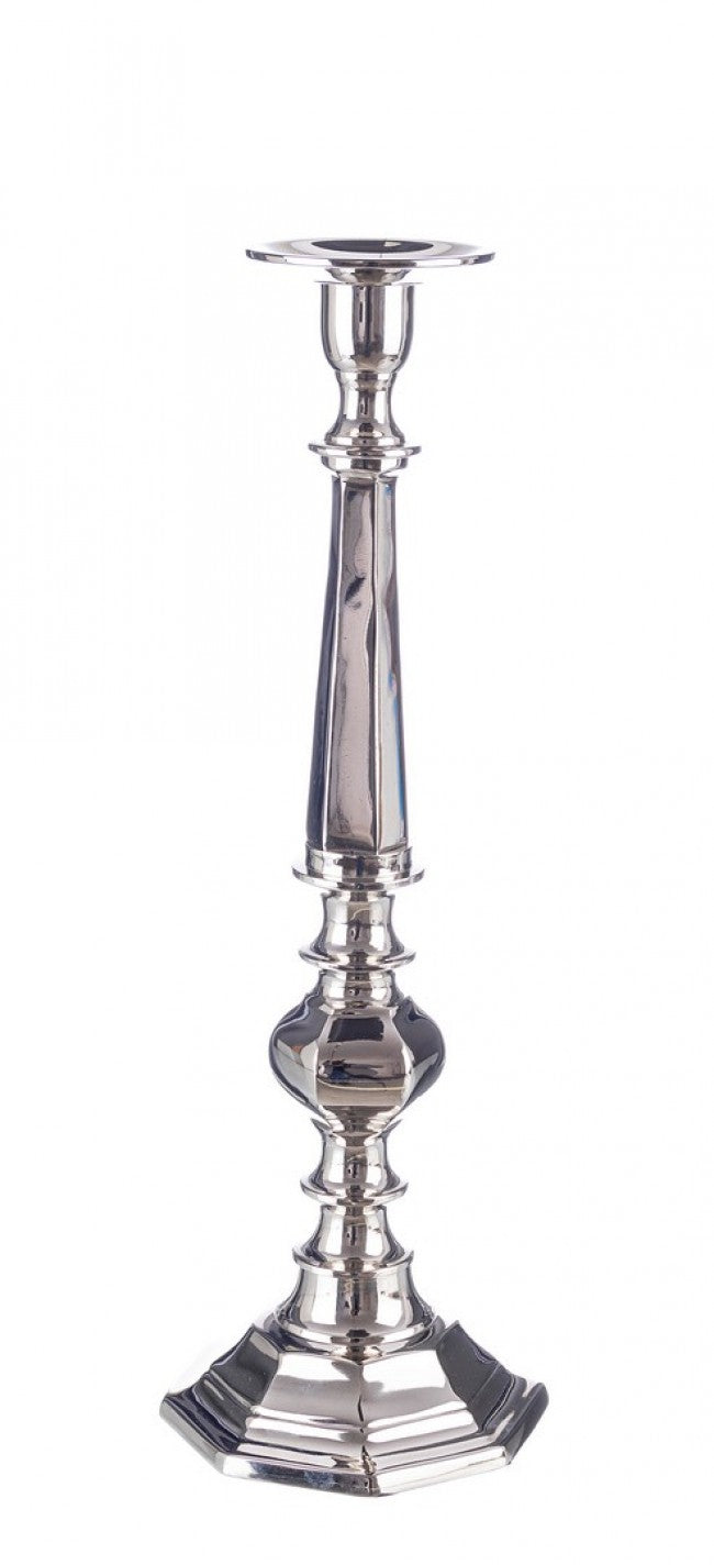 CANDELABRO CHANDANA 1FUOCO ARGENTO H53