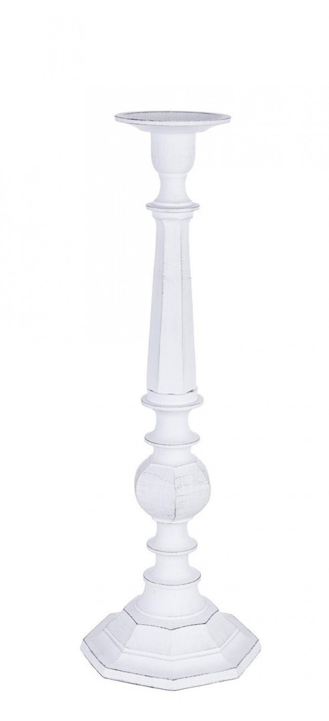 CANDELABRO CHANDANA 1FUOCO BIANCO H53