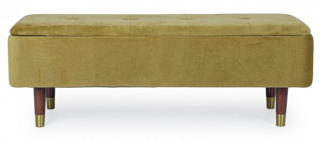 PANCA 2P CONTENITORE KIRA OLIVE