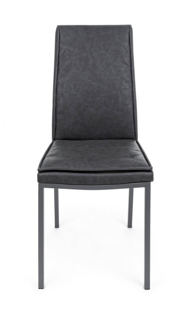 SEDIA SOFIE PU ANTRACITE