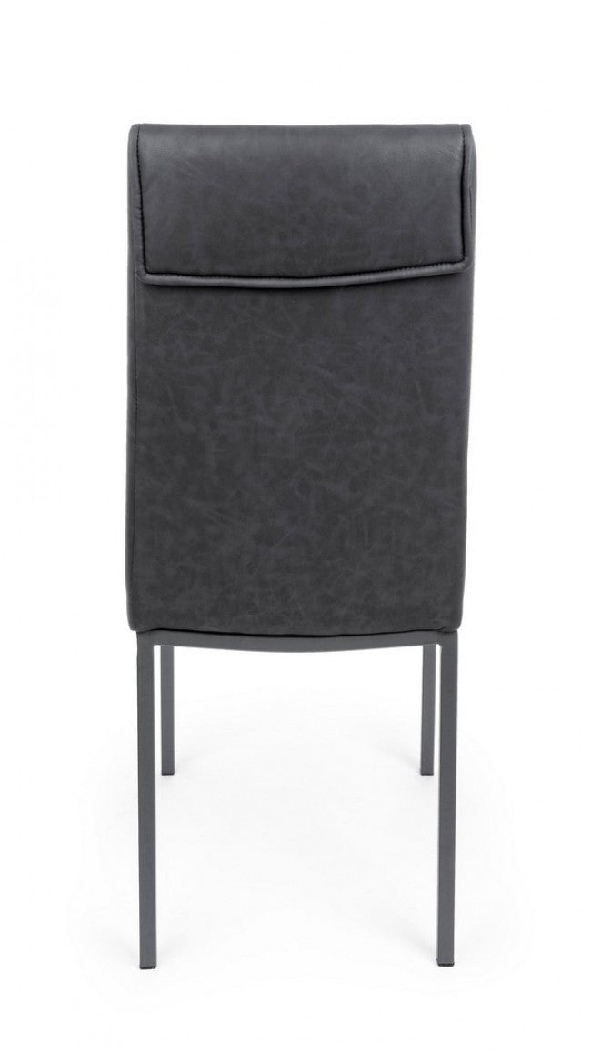 SEDIA SOFIE PU ANTRACITE