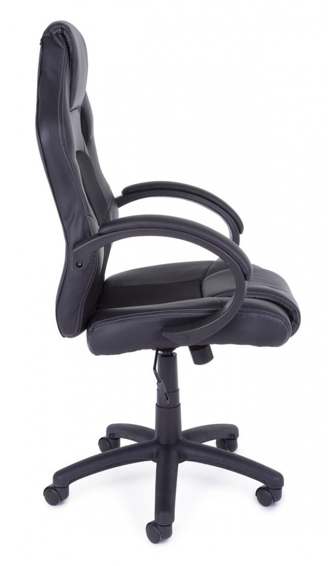 POLTRONA UFF C-BR RACING NERO