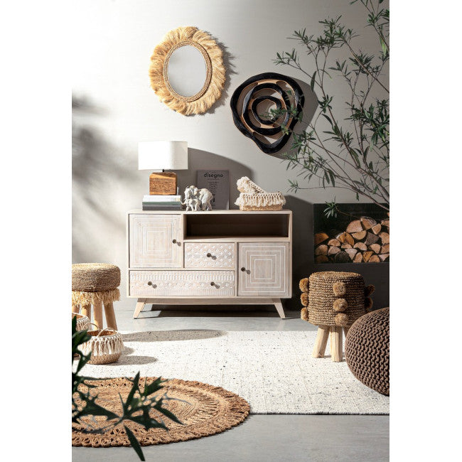 DECORAZIONE PARETE LENWOOD NERA S