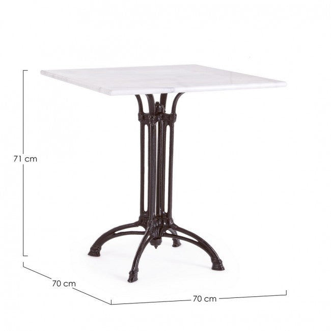 TAVOLO LOREN 70X70