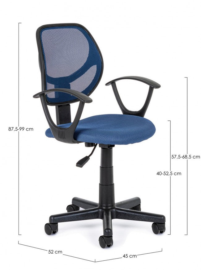 SEDIA UFFICIO ELLA BLU