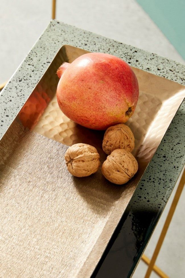 SET2 VASSOIO DECORATIVO HAMMEL RETT ORO