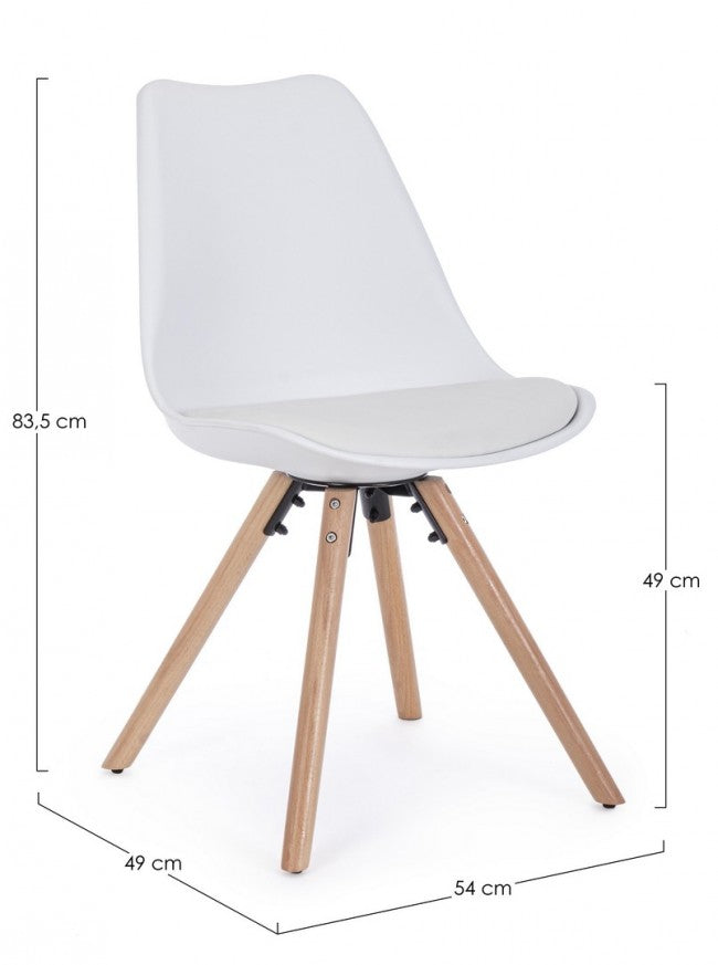 SEDIA NEW TREND BIANCO