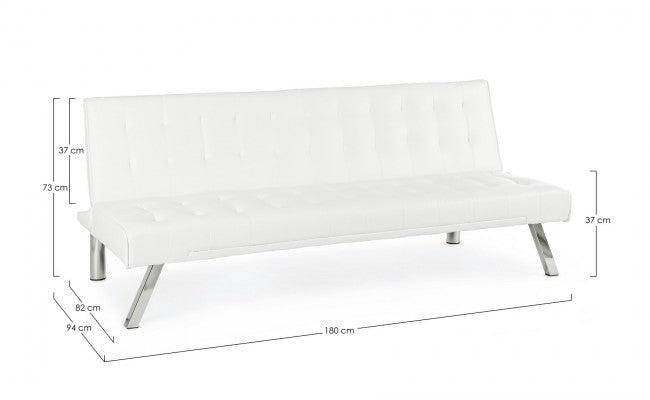 DIVANO LETTO FORBES BIANCO