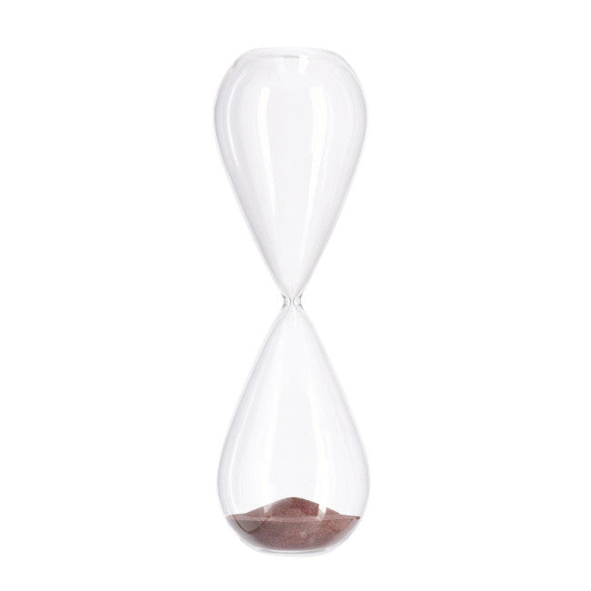 CLESSIDRA KRONOS TRASPAREN-MARRONE H38,3