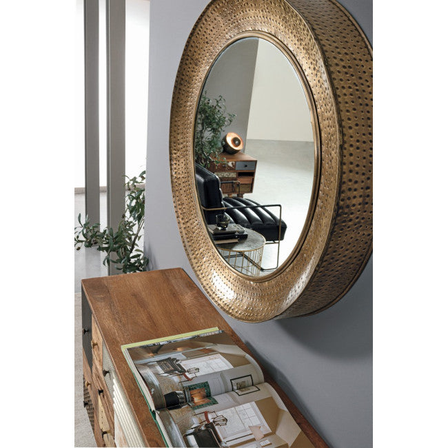 SPECCHIO C-C ADARA ORO D80