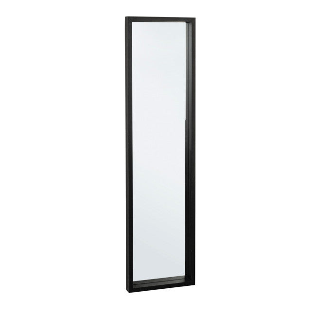 SPECCHIO C-C TIZIANO RETT NERO 32X122