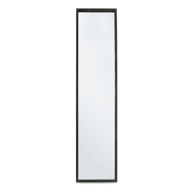 SPECCHIO ST C-C TIZIANO RETT NERO 40X170