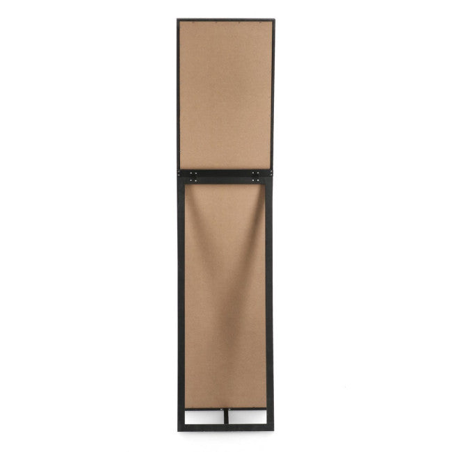 SPECCHIO ST C-C TIZIANO RETT NERO 40X170