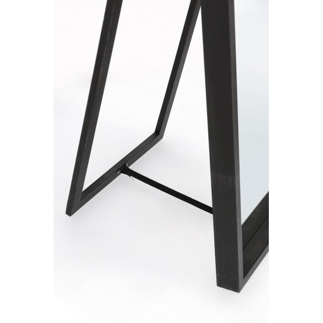 SPECCHIO ST C-C TIZIANO RETT NERO 40X170