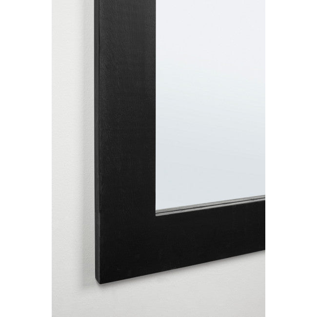 SPECCHIO C-C TIZIANO RETT NERO 82X172
