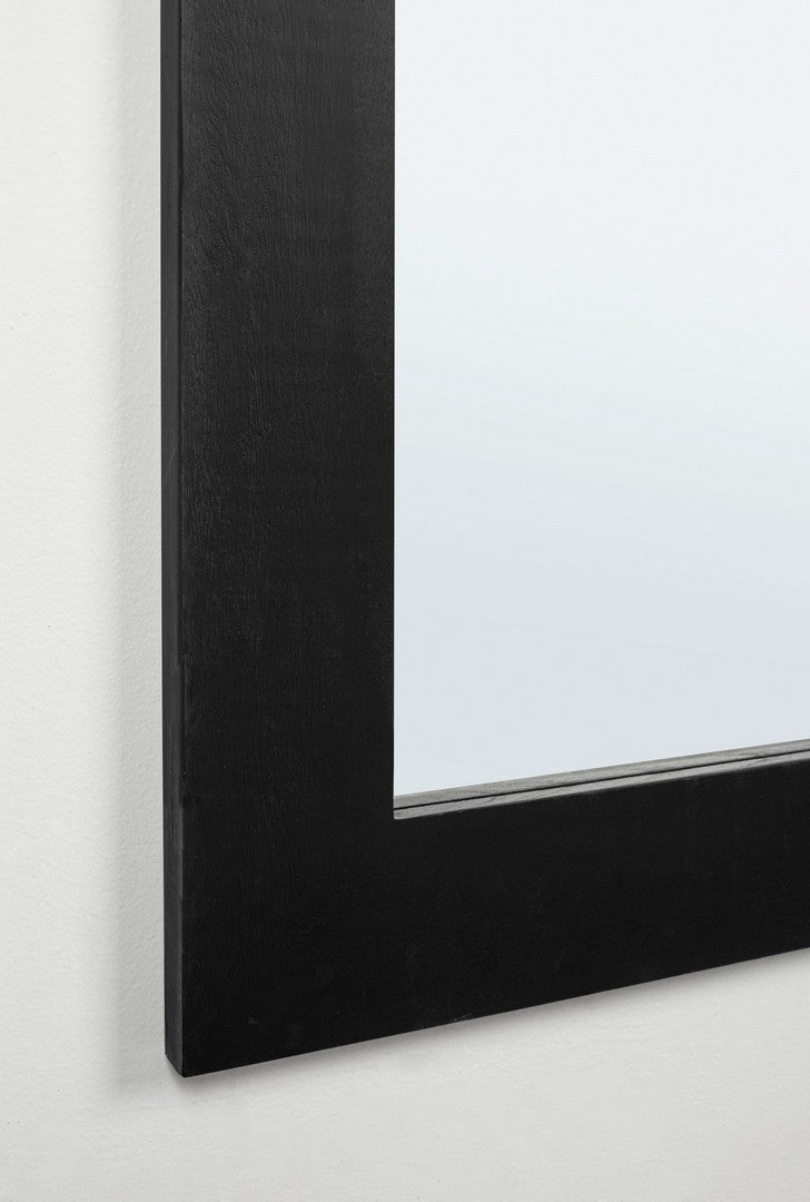 SPECCHIO C-C TIZIANO RETT NERO 82X172