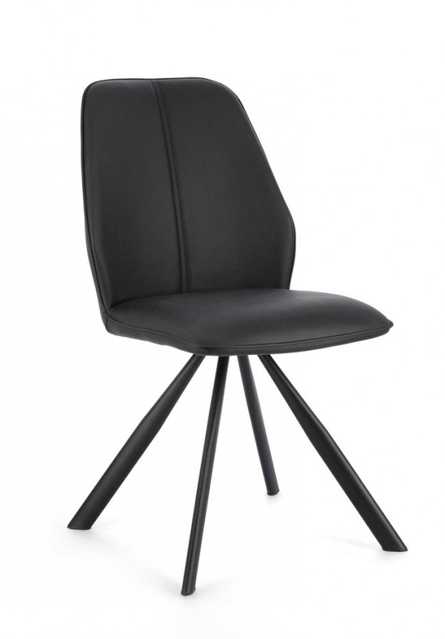 SEDIA MAXWELL PU NERO