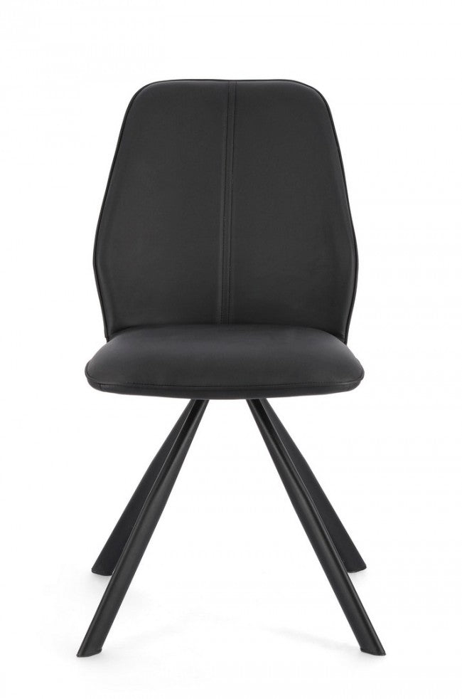 SEDIA MAXWELL PU NERO