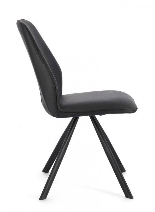 SEDIA MAXWELL PU NERO