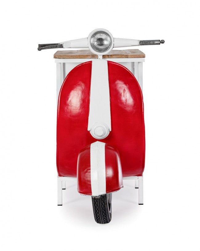 CONSOLLE BAR VESPA ROSSO