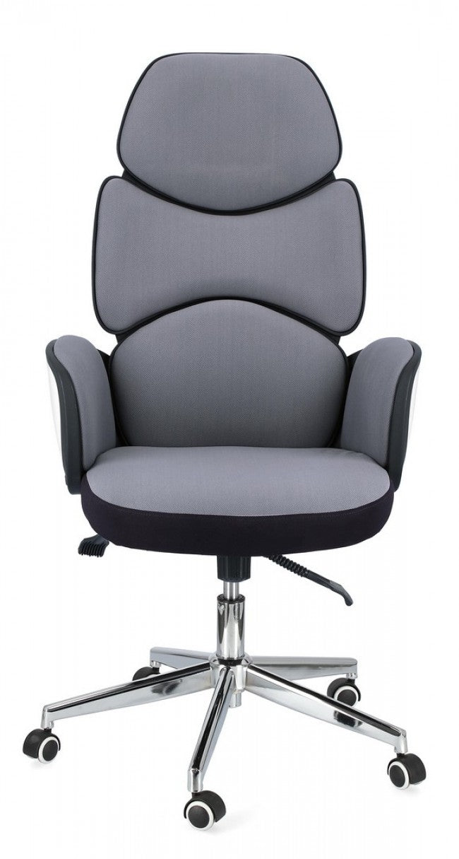 POLTRONA UFF. ARMSTRONG GRIGIO SCURO