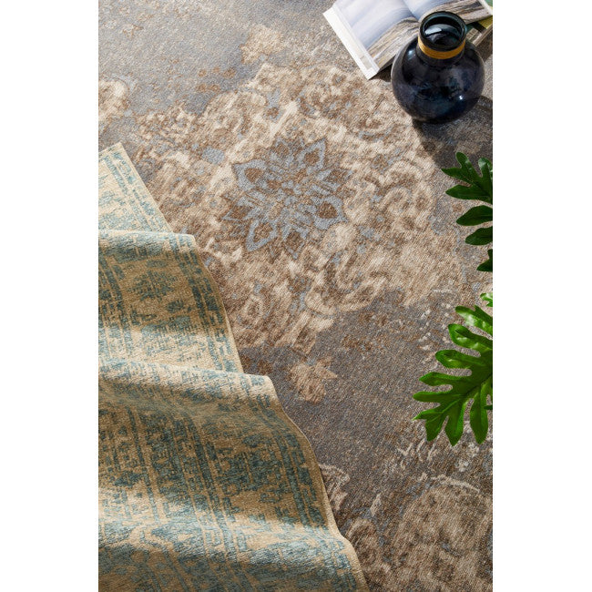 TAPPETO CHREA BLU 200X290