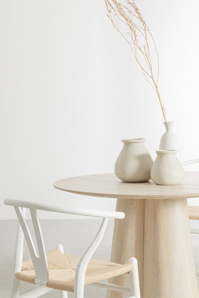 VASO MEDITERRANEAN BOMB BIANCO H25